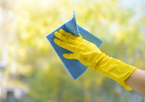 Using natural cleaning products