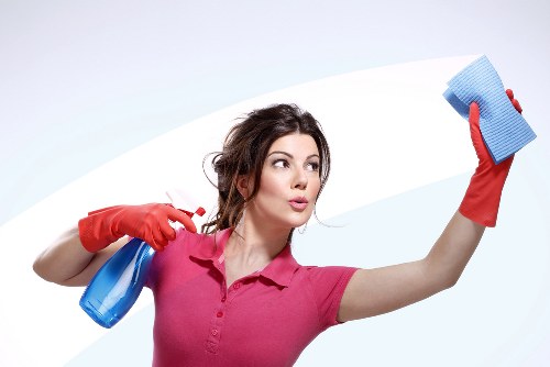 Essential cleaning tools and supplies for a spotless home